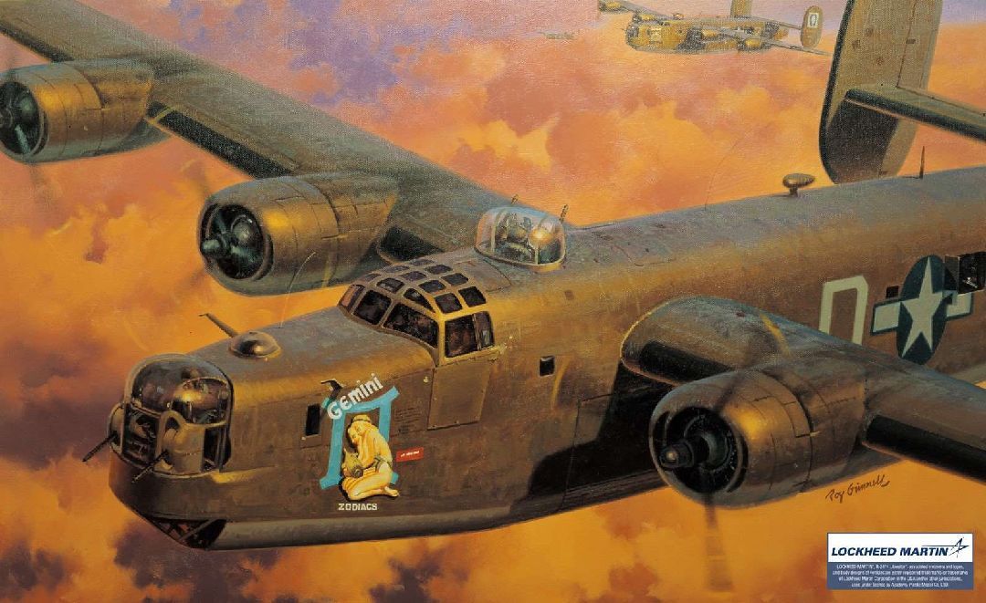 USAAF B-24H Liberator "Zodiac" 1/72 #12584 by Academy
