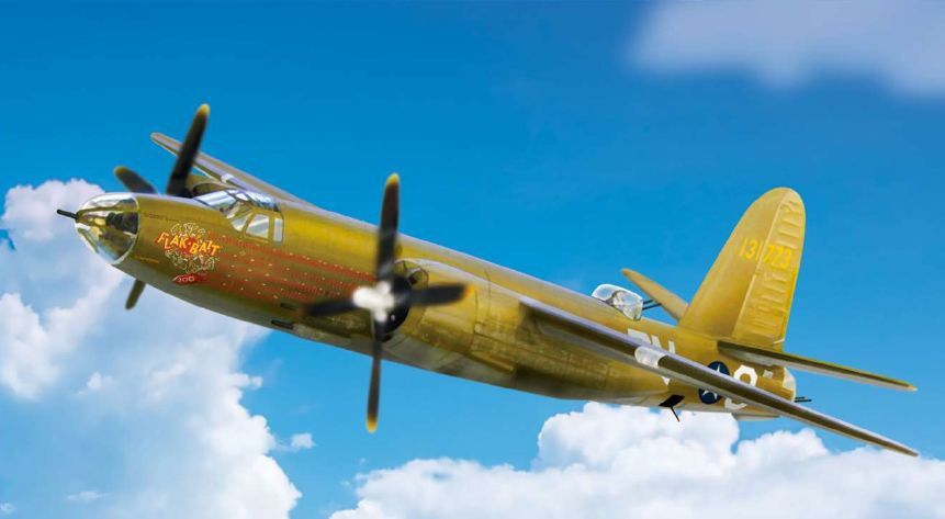 B-26B Marauder - New Design 1/144 #12656 by Academy