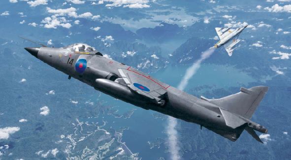 Sea Harrier FRS.1 - New Design 1/144 #12657 by Academy
