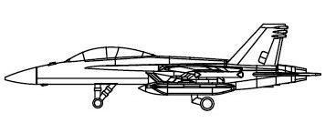 EA-18G Growler 1/350 #6289 by Trumpeter