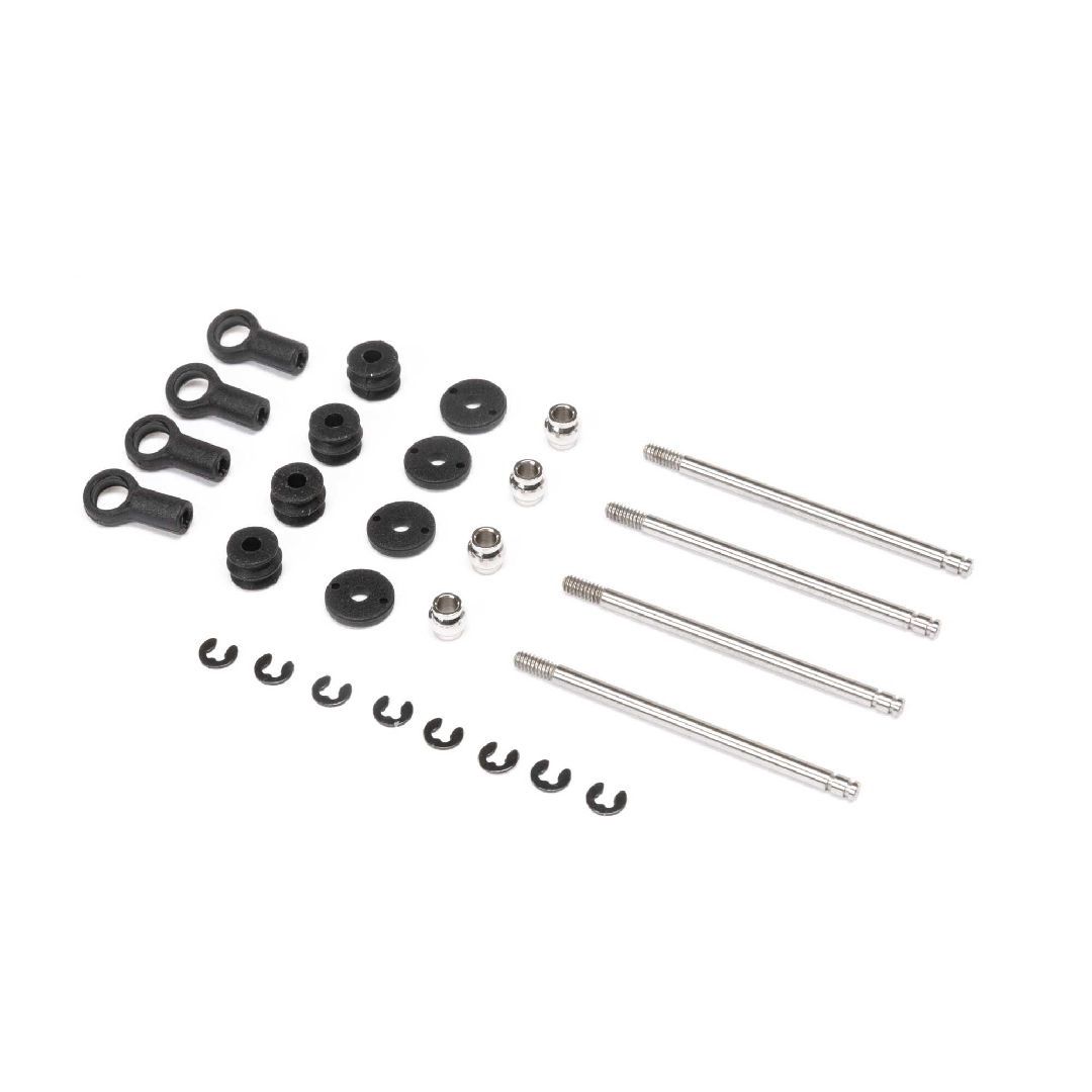 Losi Mini LMT Shock Shaft Replacement Kit (4) - LOS213012