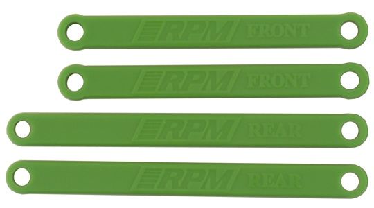 RPM Camber Links for Traxxas Rustler/Stampede (Green) (4) - RPM81264