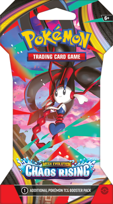 Pokemon Mega Evolution Chaos Rising Sleeved Booster