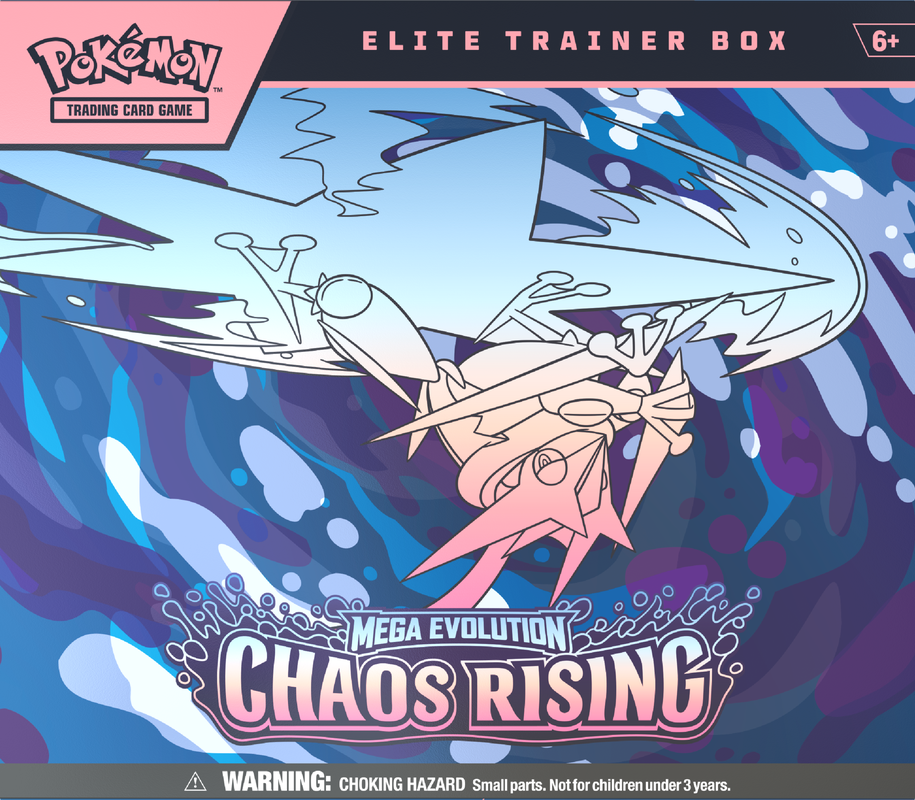 Pokemon Mega Evolution Chaos Rising Elite Trainer Box
