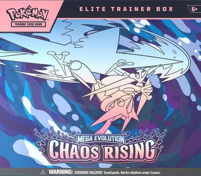 Pokemon Mega Evolution Chaos Rising Elite Trainer Box