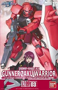 HG 1/100 #03 Gunner Zaku Warrior #0133916 by Bandai