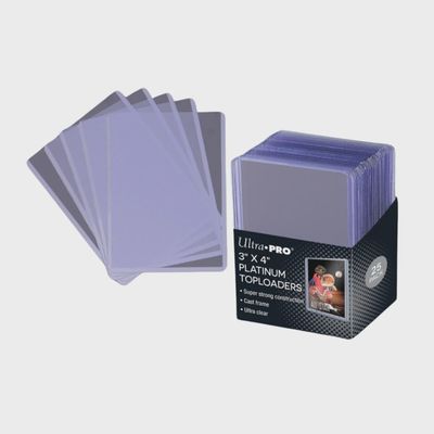 Ultra Pro 3" x 4" Platinum Toploaders