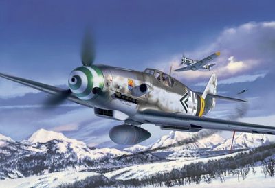 Messerschmitt BF109G-6 Easy Click 1/48 #3653 by Revell
