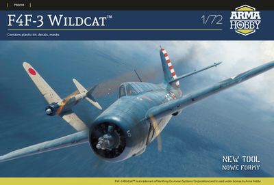 F4F-3 Wildcat 1/72 #70090 by Arma Hobby