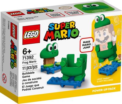 Lego Super Mario: Frog Mario - Power-Up Pack 71392 (used complete with box in great shape)