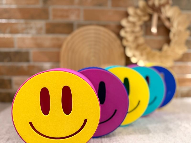 Smiley Lampe inkl. Leuchtmittel