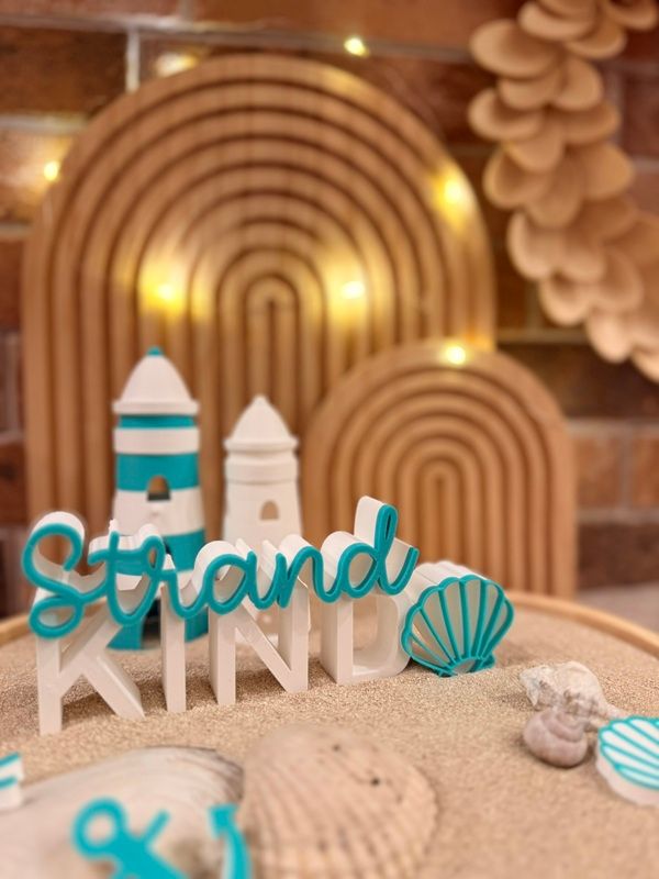 Schriftzug "StrandKind"