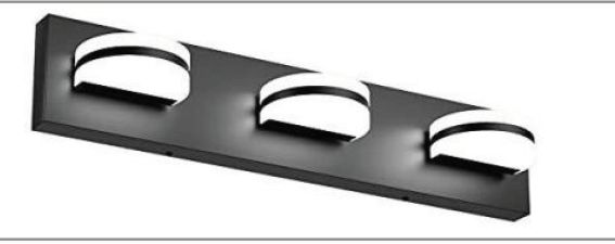 Vanity Light Type B Liner 3CCT 18.9" Mid Night Black/LED/15W/980lm