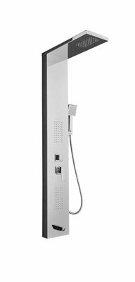 Litrohub Shower Panel Chrome-Wall Mount