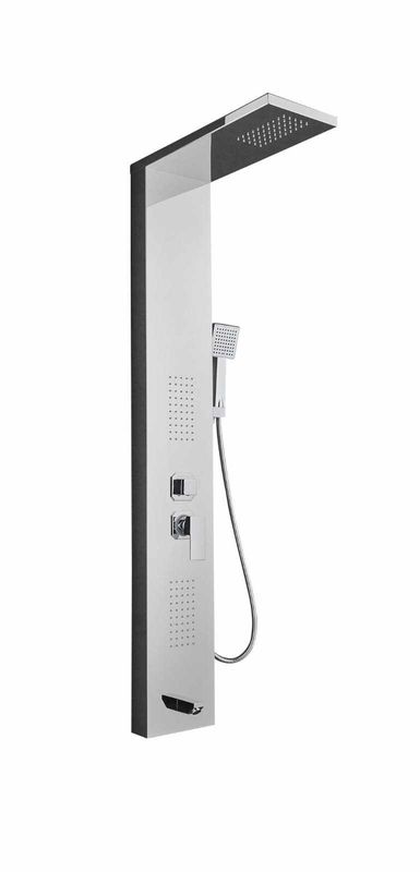 Litrohub Shower Panel Chrome-Wall Mount