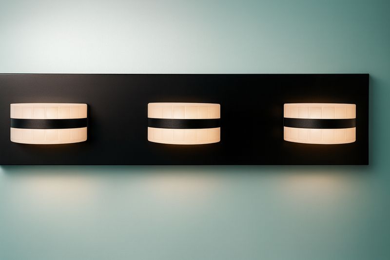 Vanity Light Type B Liner 5CCT 18.9&quot; Mid Night Black/LED/15W/980lm