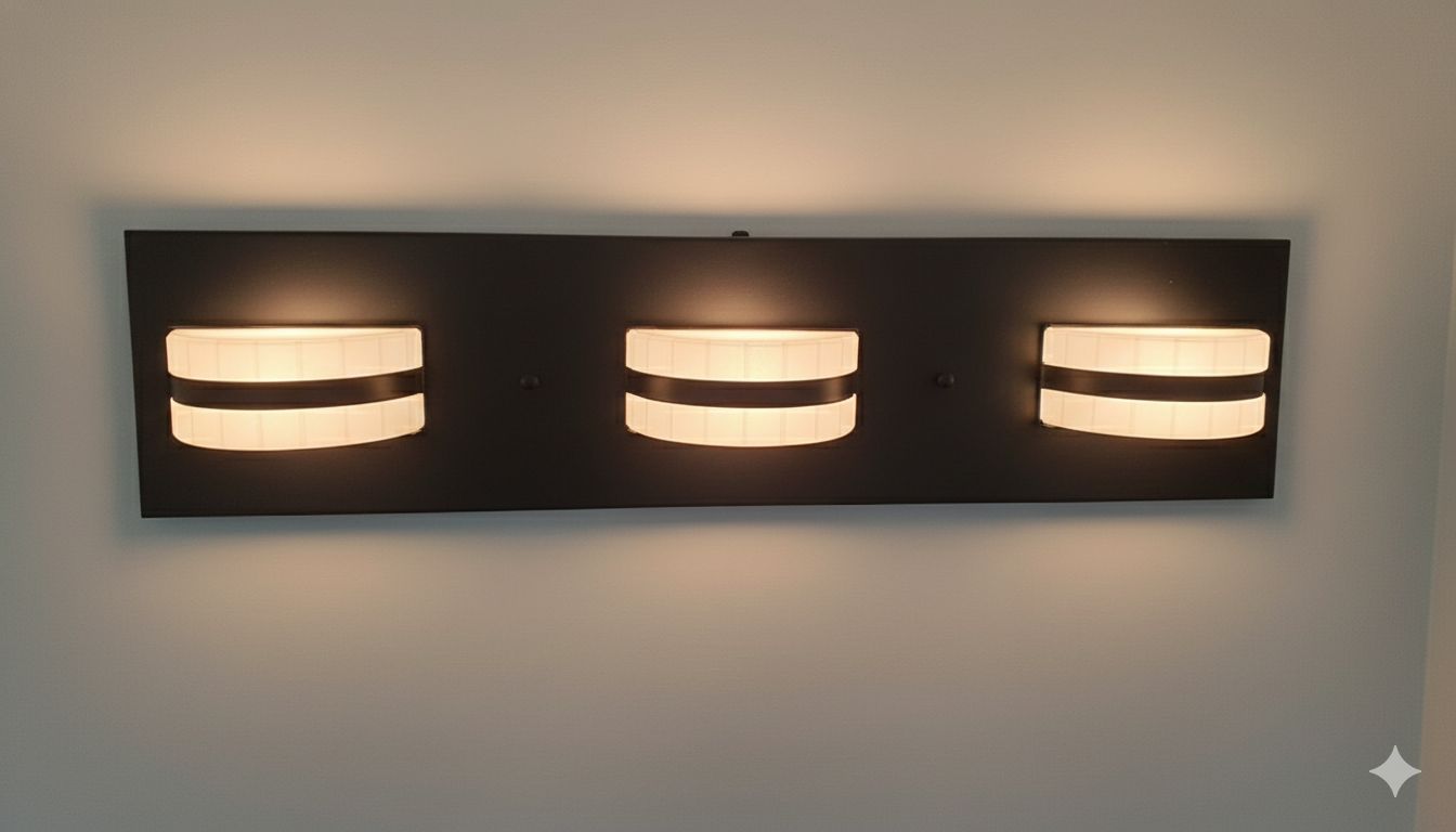 Vanity Light Type B Liner 3CCT 26" Mid Night Black/LED/20W/1260lm