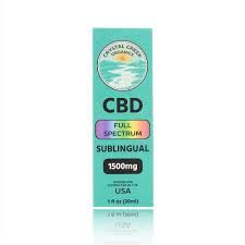 CBD Isolate Sublinguals 1500mg - Hemp Flavour