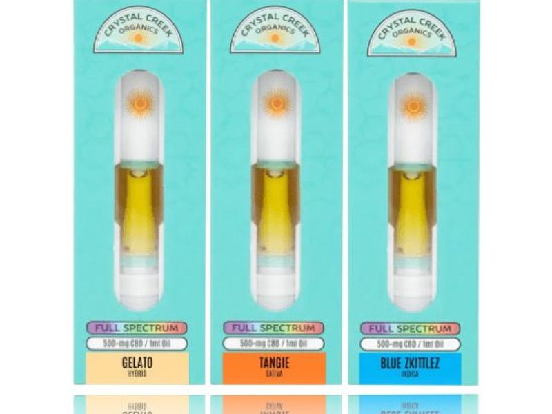 Crystal Creek Organics Full Spectrum Vape Cartridge
