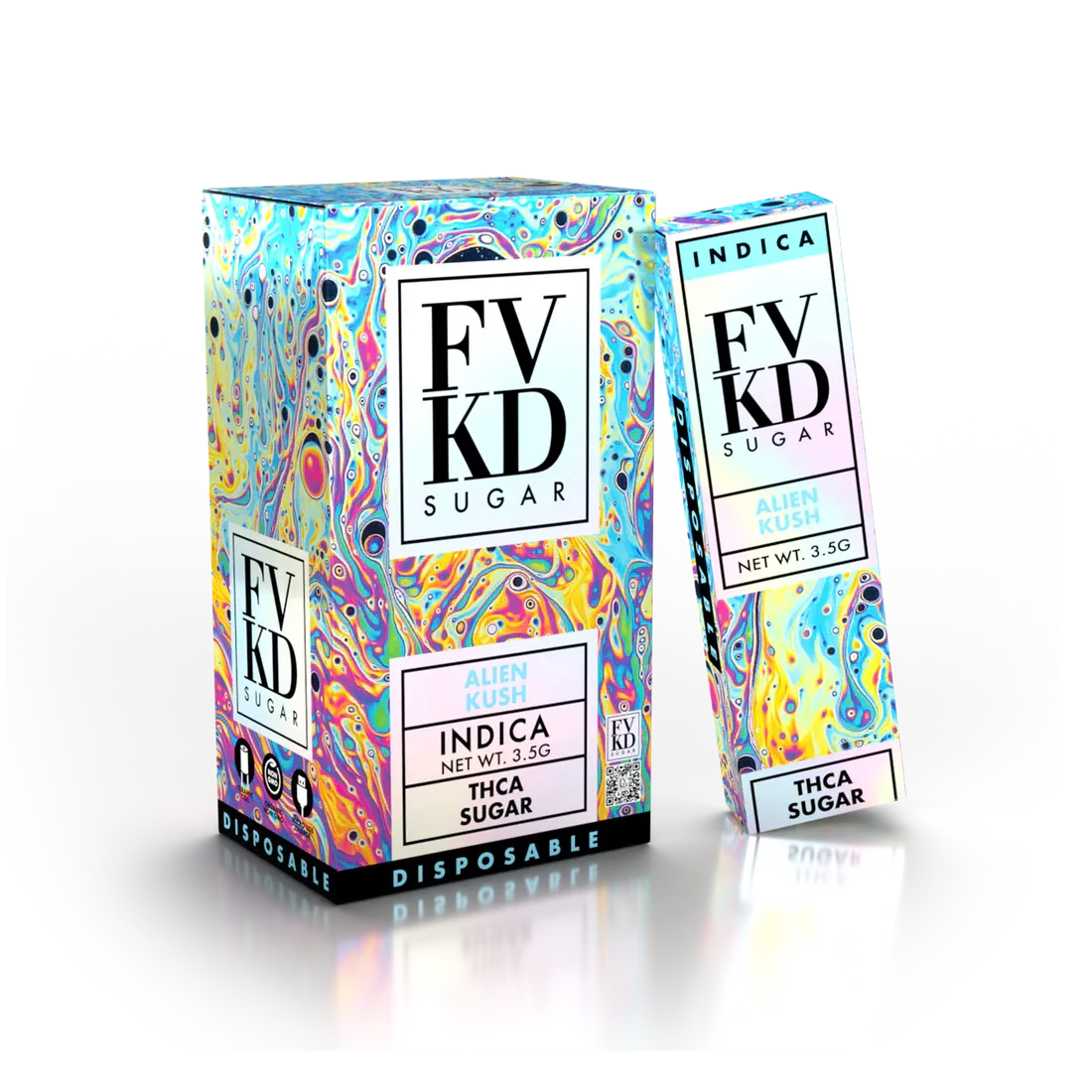 FVKD THCA Sugar Disposable Vape