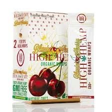 High Hemp Vegan Blazin Cherry Organic Wraps