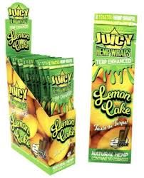 Juicy Hemp Wraps lemon cake