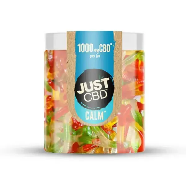 Just CBD Calm Gummy Worms 1000mg