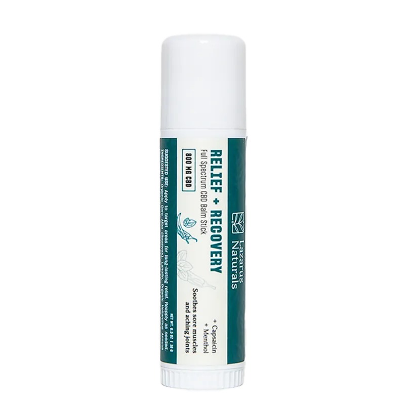 Lazarus Naturals Relief &amp; Recovery Balm Stick