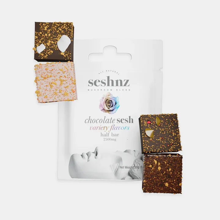 Seshnz 2500 mg - variety pack - chocolate half bar