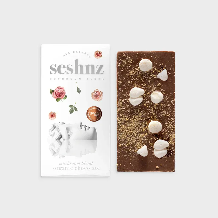 Seshnz 5000 mg - campfire s'mores - chocolate bar