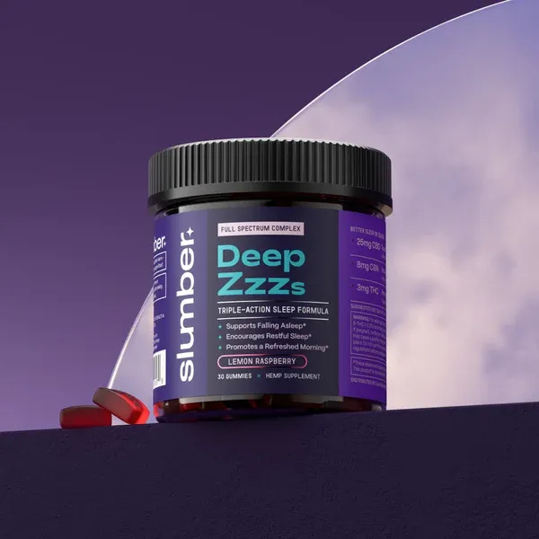 Slumber Deep ZZZ Full Spectrum Gummies, 30ct