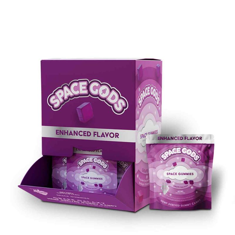 Space Gods Space Gummies Grape Galaxy