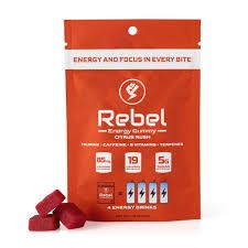 Rebel Energy Gummy Citrus Rush