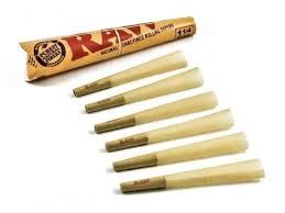 Raw Cones 6pk - Classic/Hemp