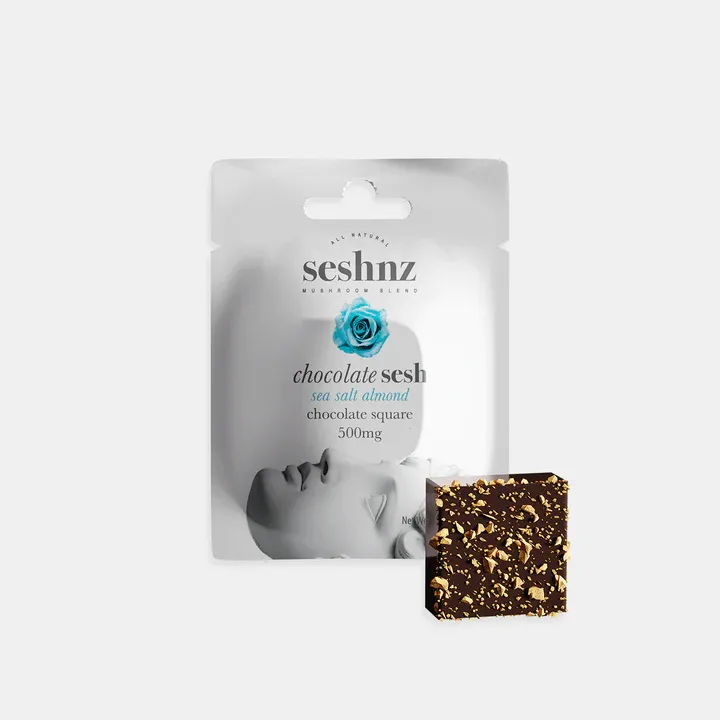 Seshnz 500mg - chocolate bites - Sea Salt Almond