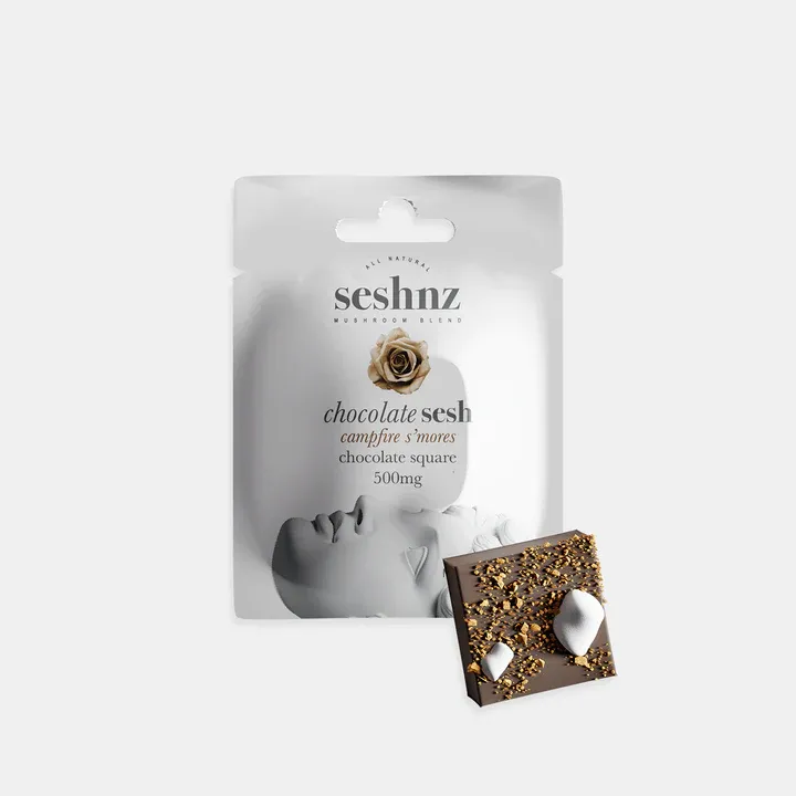 Seshnz 500mg - chocolate bites - Campfire S'mores