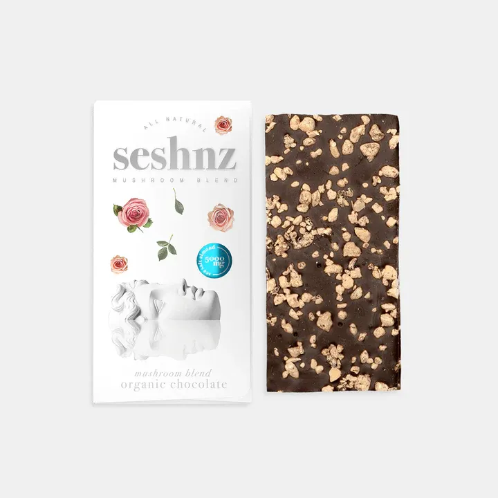 Seshnz 5000 mg - sea salt almond - chocolate bar