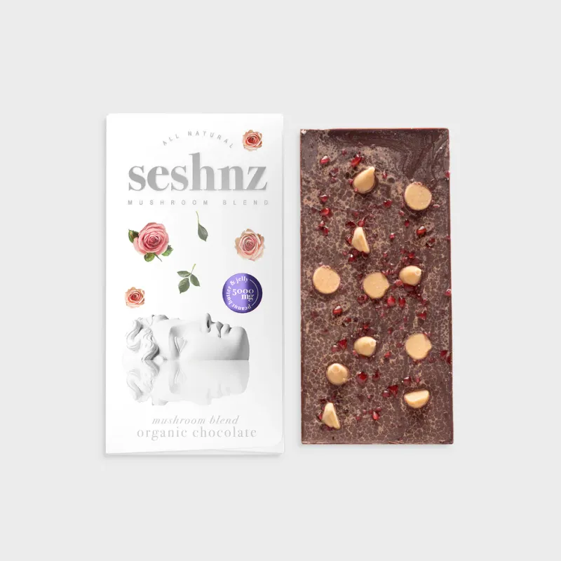 Seshnz 5000 mg - peanut butter &amp; jelly - chocolate bar