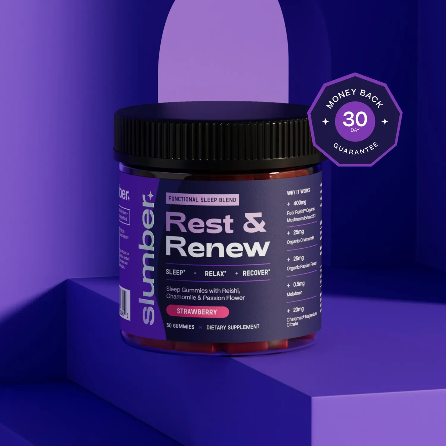 Slumber Rest &amp; Renew Gummies, 30ct