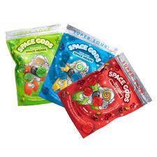 Space Gods Super Sour Space Heads Gummies