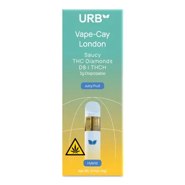 Urb Saucy Diamonds Disposable Vape 3g