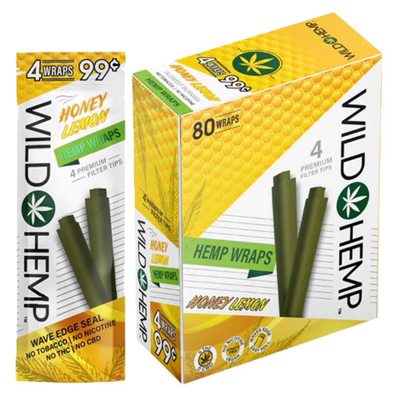 Wild Hemp - Honey Lemon Hemp Wraps