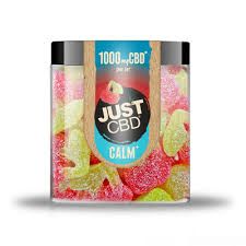 Just CBD Calm Hemp Infused Gummies Sour Cherry