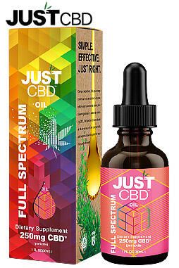 Just CBD 250 MG Full Spectrum Tincture