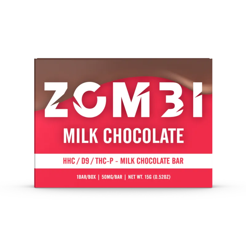 Zombi Mini Bar Milk Chocolate 50mg HHC/D9/THC-P