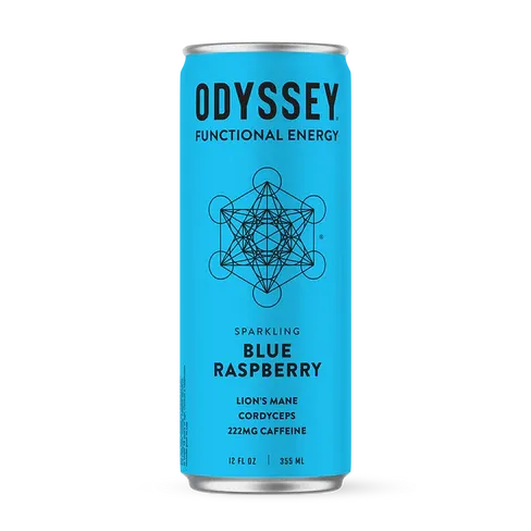 Odyssey 222 Mushroom Elixir, Flavor: Blue Raspberry