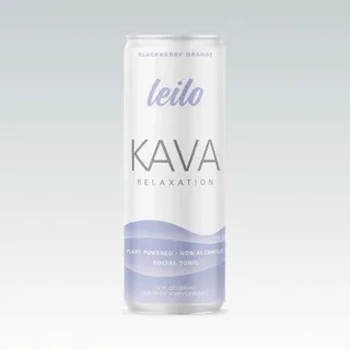Leilo Kava Beverage, Flavor: Blackberry Orange