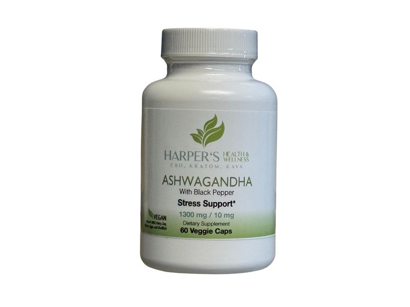 Harper's Ashwagandha 1300mg 60 veggie caps