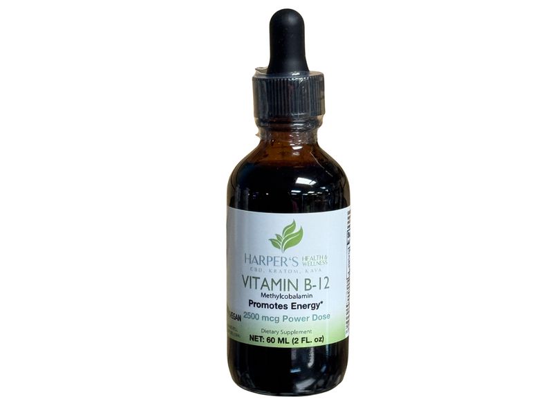 Harper's B12 methylobalamin drops 2500mcg