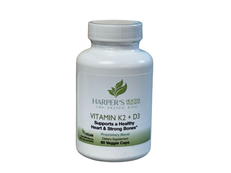 Harper's Vitamin K2 + D3 Veggie Caps 60